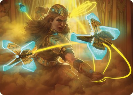 Bladehold War-Whip Art Card [Phyrexia: All Will Be One Art Series] | Gam3 Escape