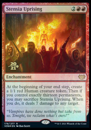 Stensia Uprising [Innistrad: Crimson Vow Prerelease Promos] | Gam3 Escape