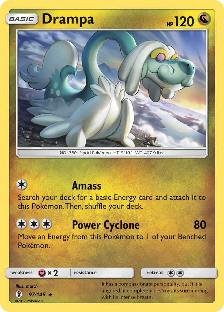 Drampa (97/145) [Sun & Moon: Guardians Rising] | Gam3 Escape