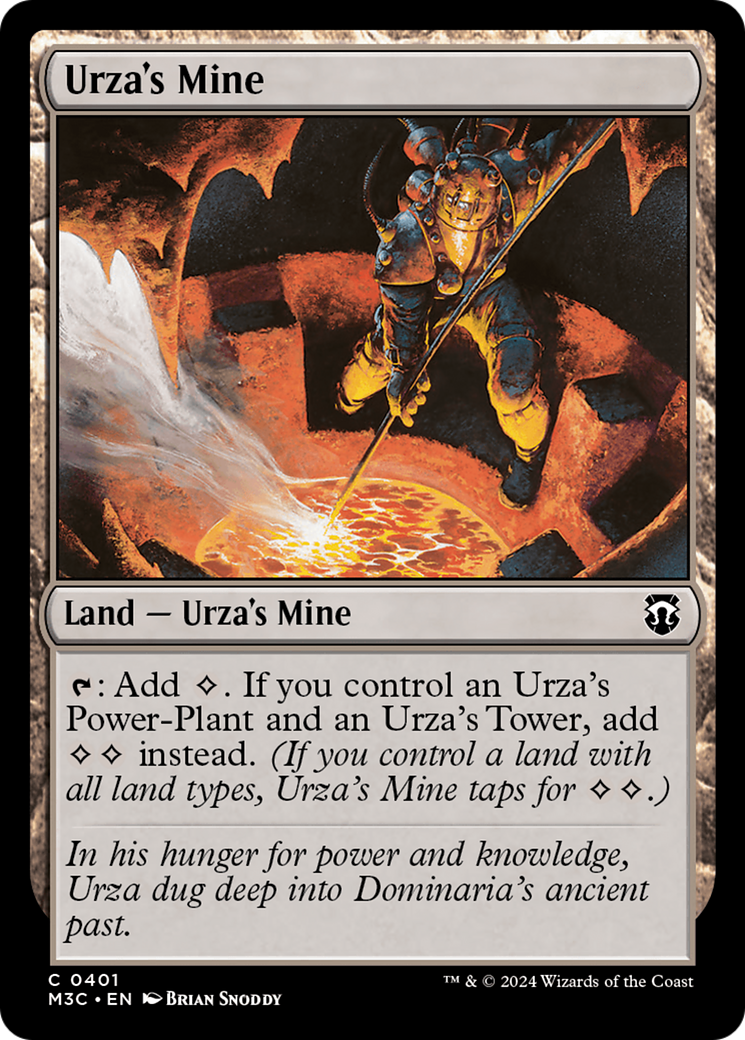 Urza's Mine (Ripple Foil) [Modern Horizons 3 Commander] | Gam3 Escape