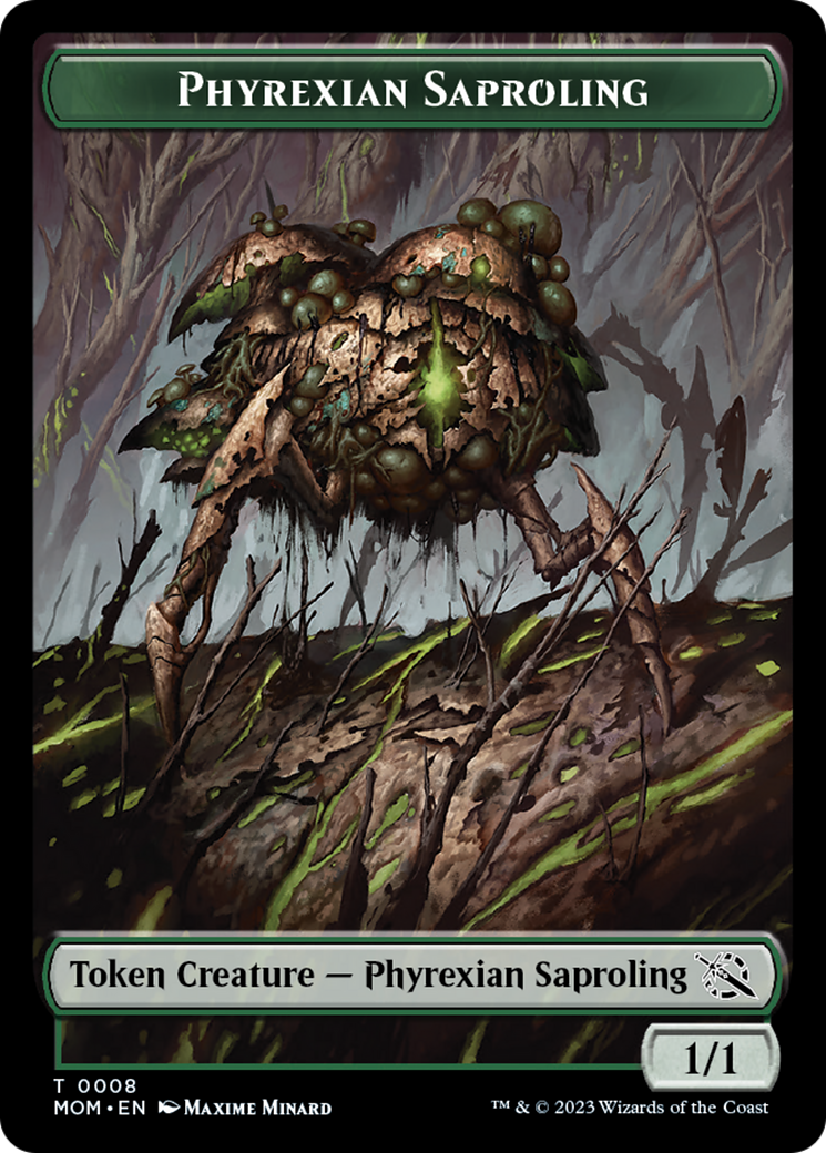 Phyrexian Saproling Token [March of the Machine Tokens] | Gam3 Escape