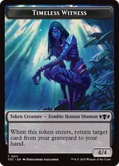 Goat // Timeless Witness Double-Sided Token [Tarkir: Dragonstorm Commander Tokens] | Gam3 Escape