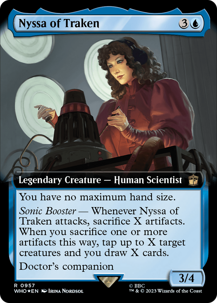 Nyssa of Traken (Extended Art) (Surge Foil) [Doctor Who] | Gam3 Escape