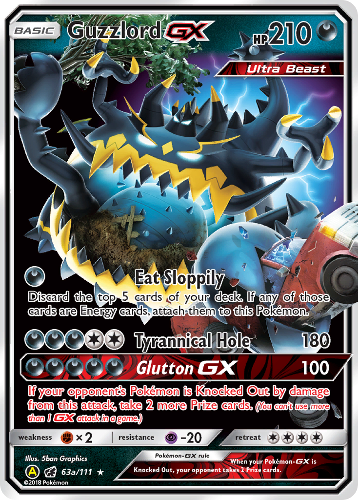 Guzzlord GX (63a/111) [Alternate Art Promos] | Gam3 Escape