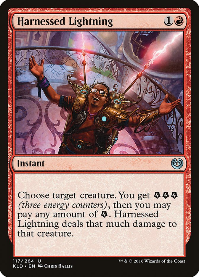 Harnessed Lightning [Kaladesh] | Gam3 Escape