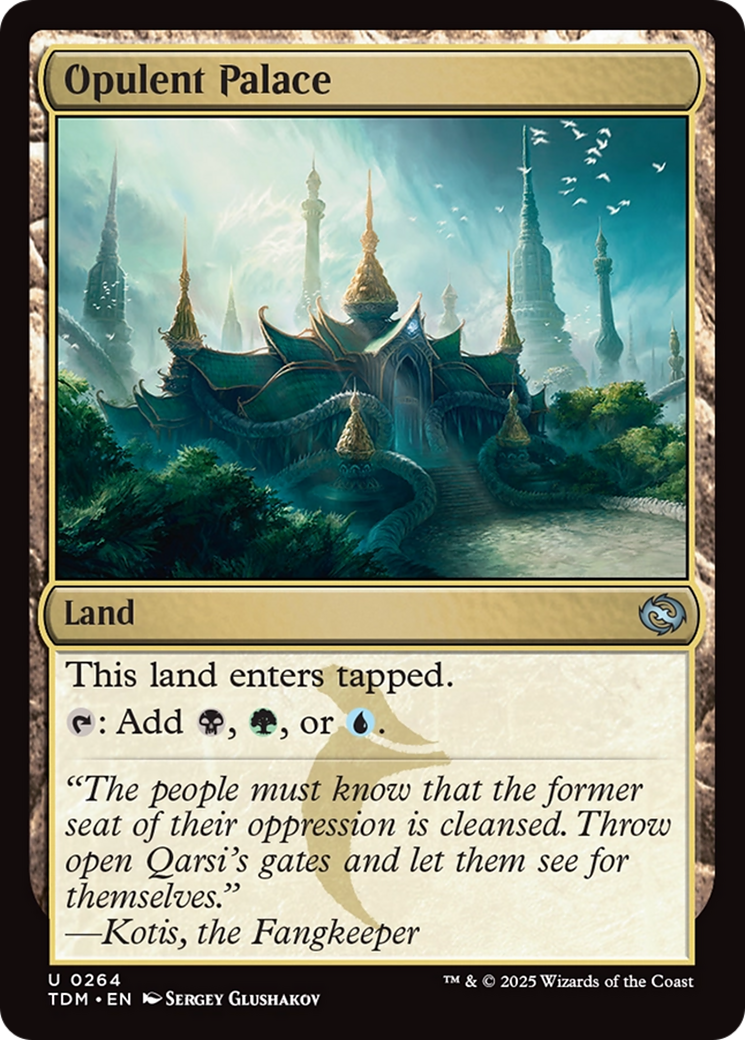 Opulent Palace [Tarkir: Dragonstorm] | Gam3 Escape