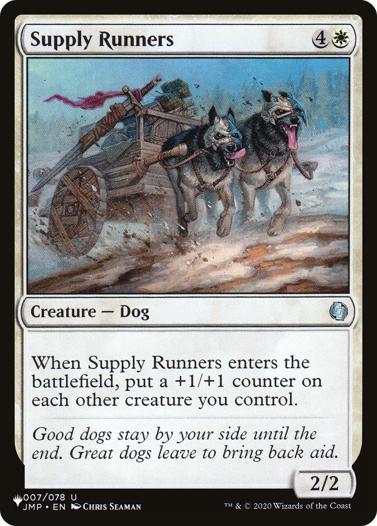 Supply Runners [The List Reprints] | Gam3 Escape