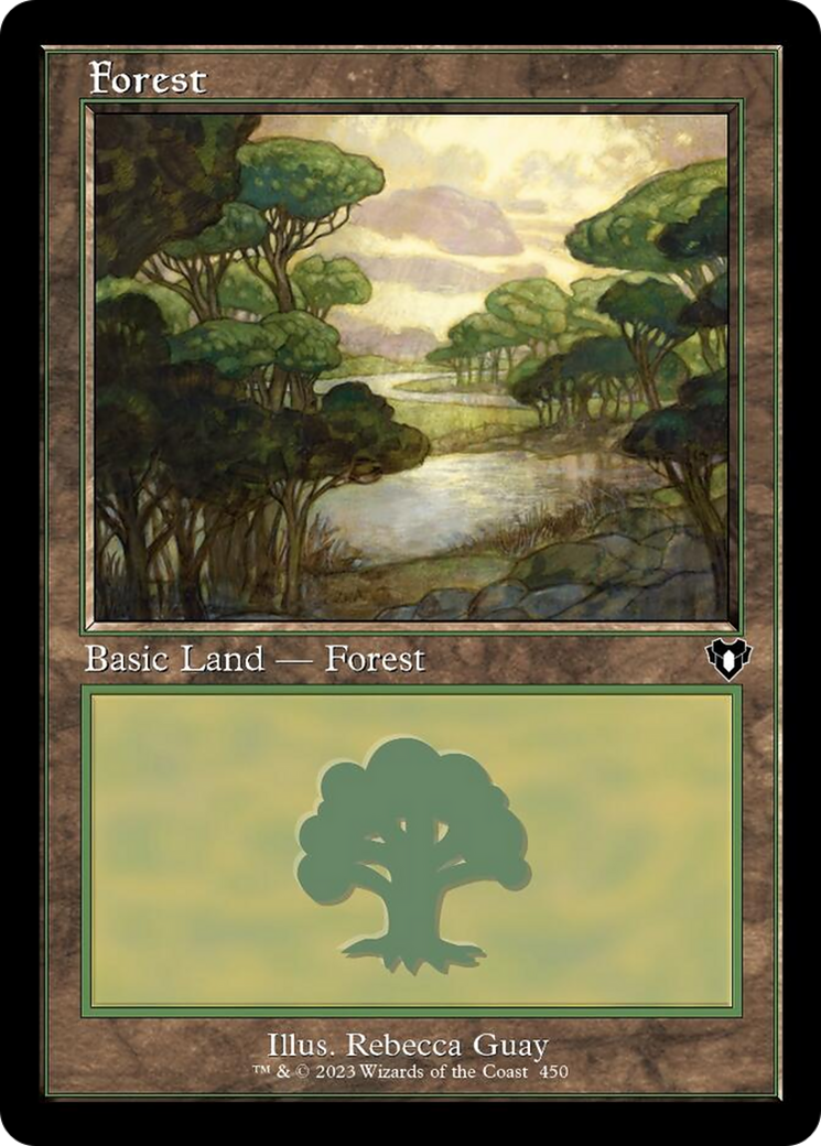 Forest (450) (Retro) [Commander Masters] | Gam3 Escape