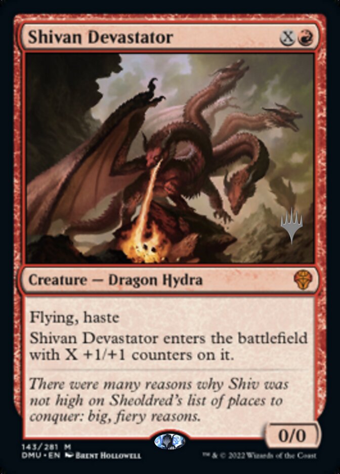 Shivan Devastator (Promo Pack) [Dominaria United Promos] | Gam3 Escape