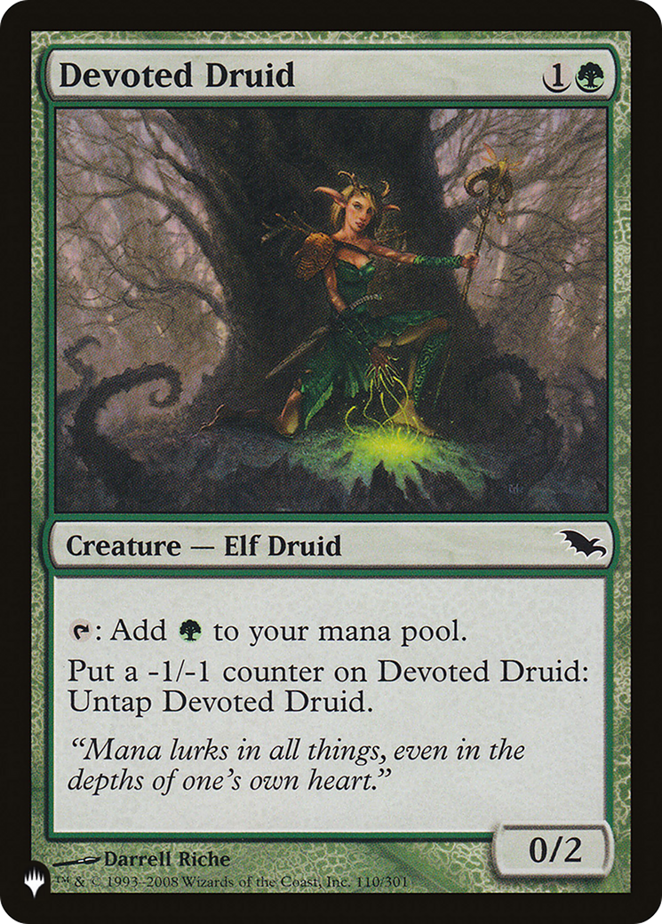 Devoted Druid (SHM) [The List Reprints] | Gam3 Escape