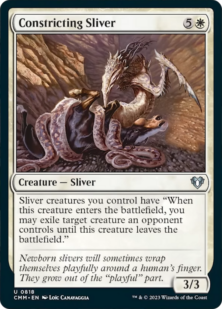 Constricting Sliver [Commander Masters] | Gam3 Escape