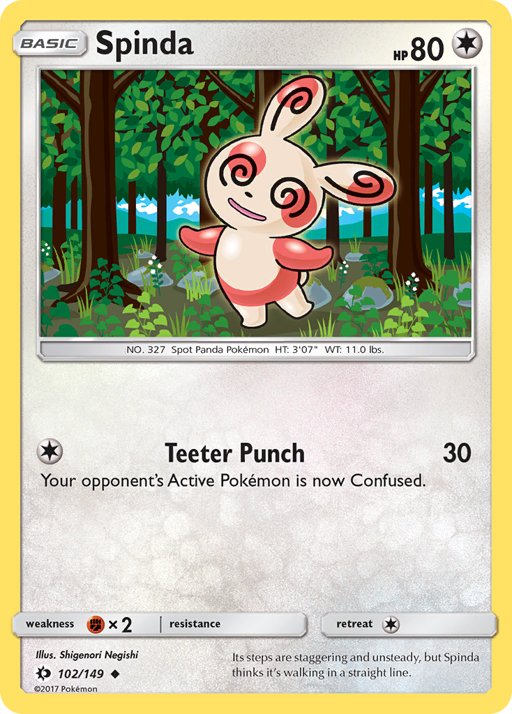 Spinda (102/149) [Sun & Moon: Base Set] | Gam3 Escape