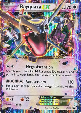 Rayquaza EX (XY69) (Jumbo Card) [XY: Black Star Promos] | Gam3 Escape