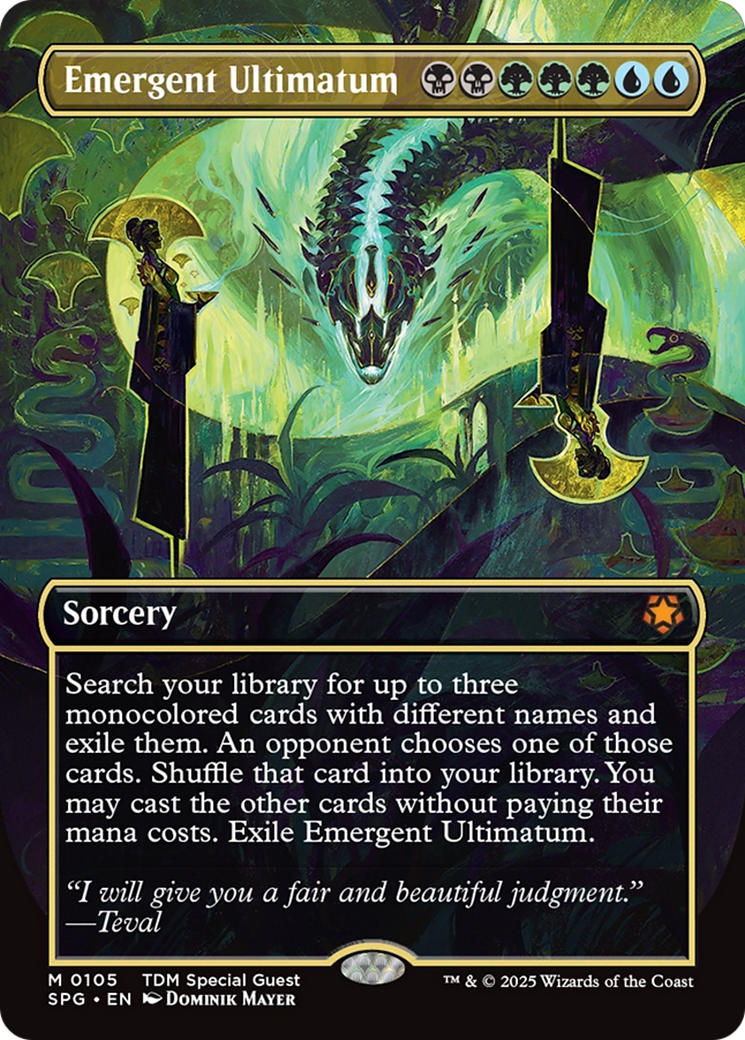 Emergent Ultimatum (Borderless) [Tarkir: Dragonstorm Special Guests] | Gam3 Escape