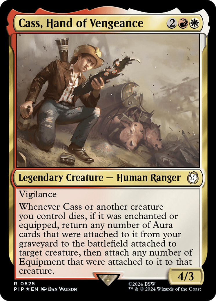 Cass, Hand of Vengeance (Surge Foil) [Fallout] | Gam3 Escape