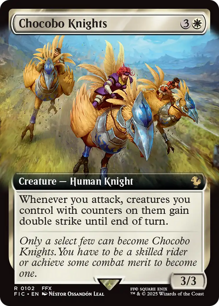 Chocobo Knights (Extended Art) [FINAL FANTASY Commander] | Gam3 Escape
