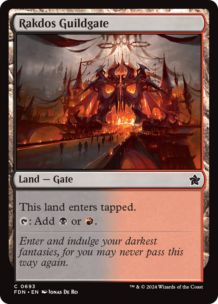 Rakdos Guildgate [Foundations] | Gam3 Escape