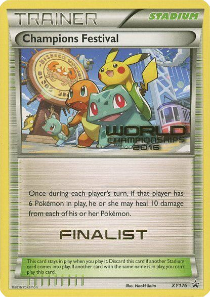 Champions Festival (XY176) (2016 Finalist) [XY: Black Star Promos] | Gam3 Escape