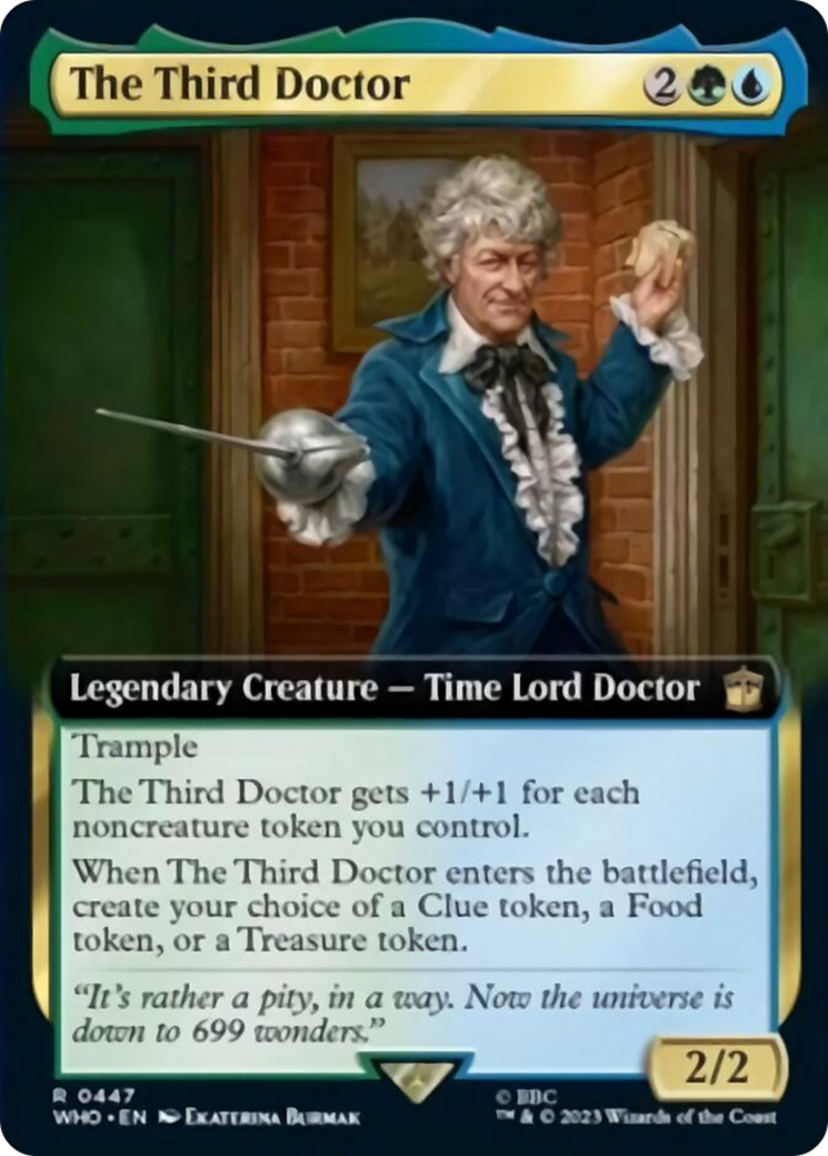 The Third Doctor (Extended Art) [Doctor Who] | Gam3 Escape