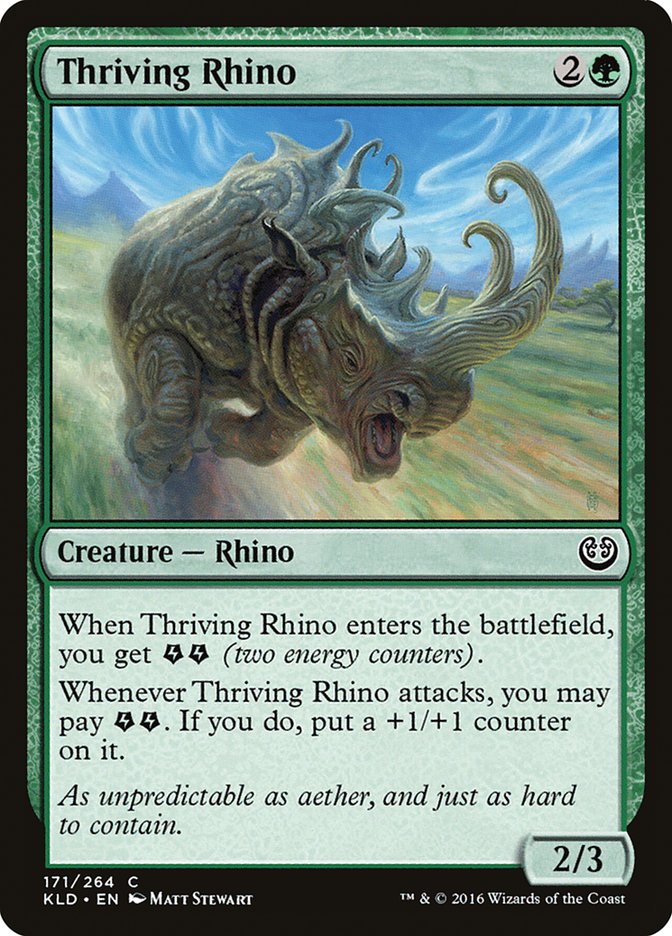 Thriving Rhino [Kaladesh] | Gam3 Escape