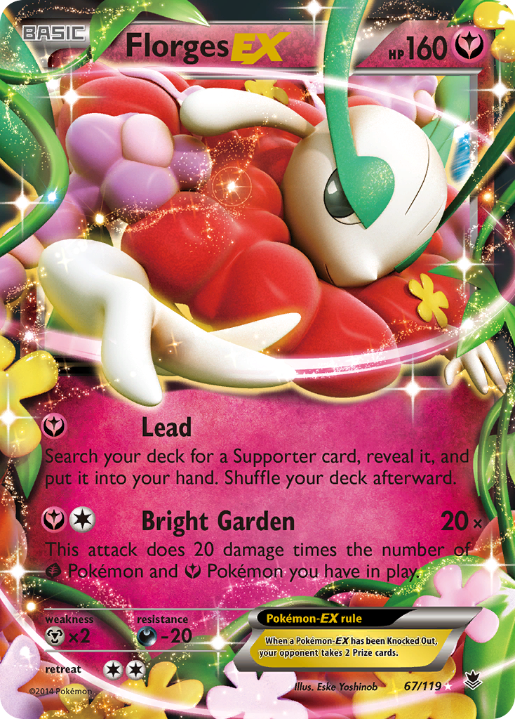Florges EX (67/119) [XY: Phantom Forces] | Gam3 Escape
