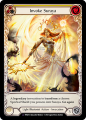 Invoke Suraya // Suraya, Archangel of Knowledge (Marvel) [DYN212] (Dynasty)  Cold Foil | Gam3 Escape