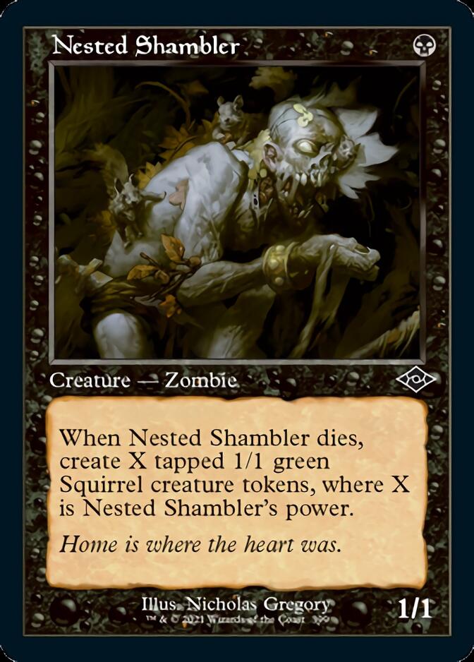 Nested Shambler (Retro Foil Etched) [Modern Horizons 2] | Gam3 Escape