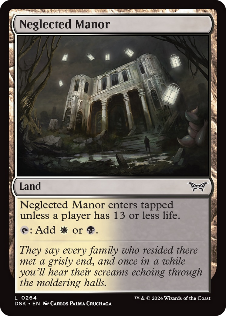 Neglected Manor [Duskmourn: House of Horror] | Gam3 Escape