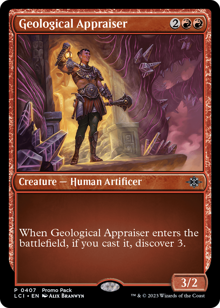 Geological Appraiser [The Lost Caverns of Ixalan Promos] | Gam3 Escape