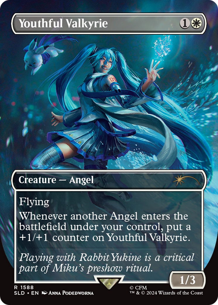 Youthful Valkyrie (Rainbow Foil) [Secret Lair Drop Series] | Gam3 Escape