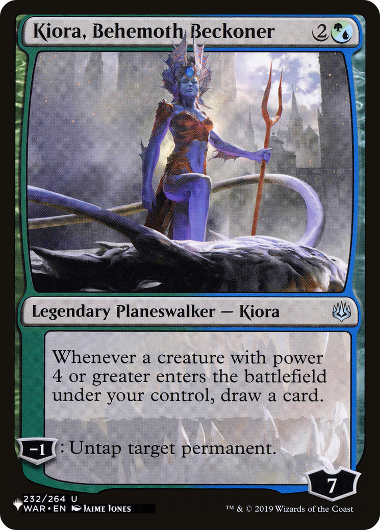 Kiora, Behemoth Beckoner [The List Reprints] | Gam3 Escape