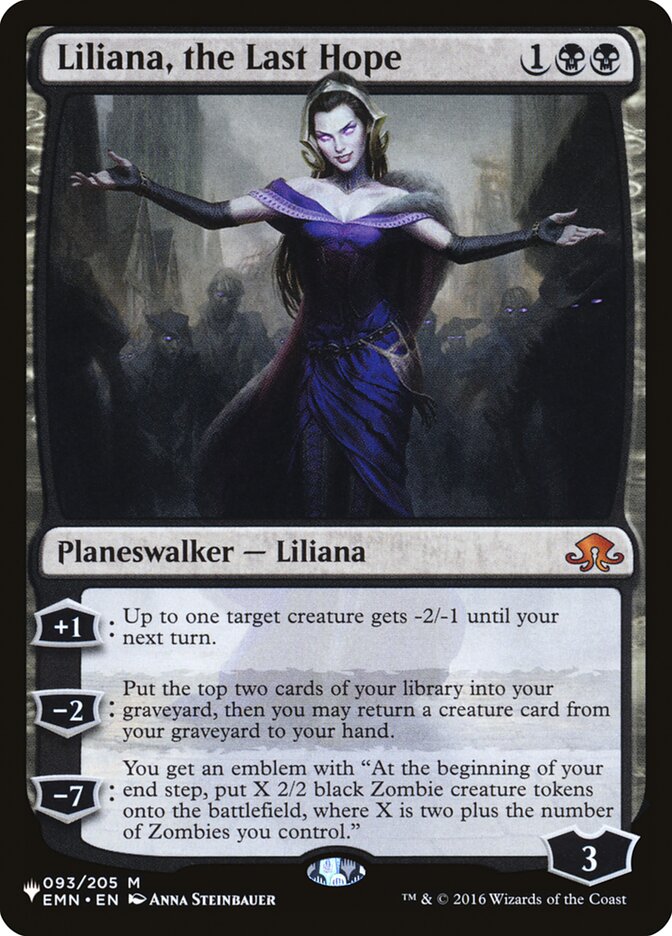 Liliana, the Last Hope [The List] | Gam3 Escape