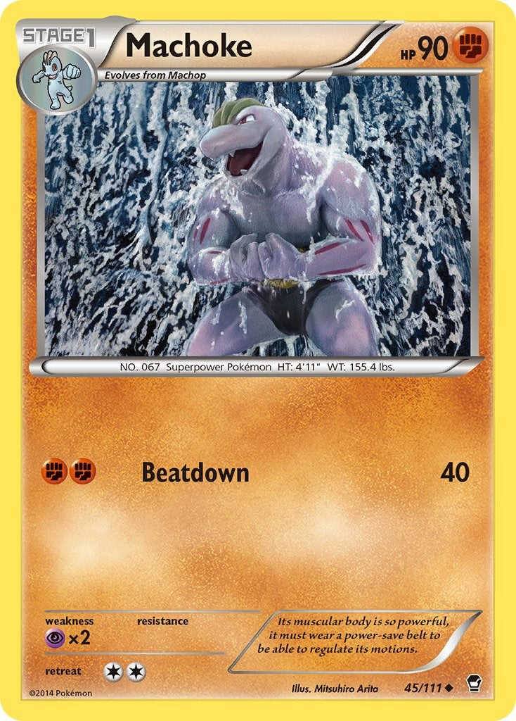 Machoke (45/111) [XY: Furious Fists] | Gam3 Escape