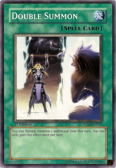 Double Summon [5DS1-EN029] Common | Gam3 Escape