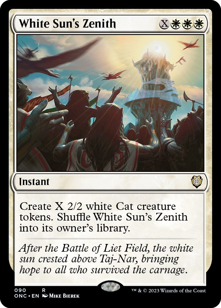 White Sun's Zenith [Phyrexia: All Will Be One Commander] | Gam3 Escape