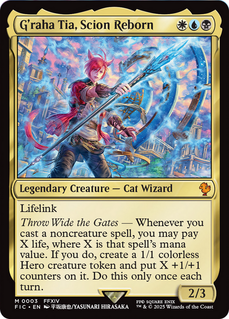 G'raha Tia, Scion Reborn [FINAL FANTASY Commander] | Gam3 Escape