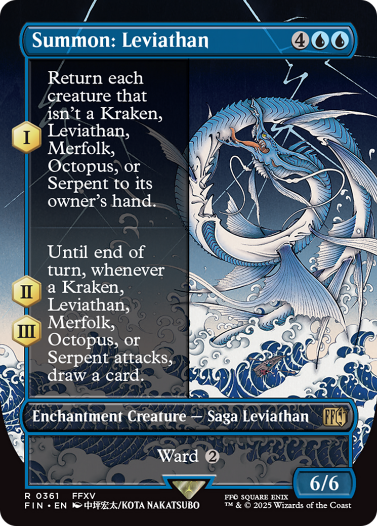 Summon: Leviathan (Borderless) [FINAL FANTASY] | Gam3 Escape