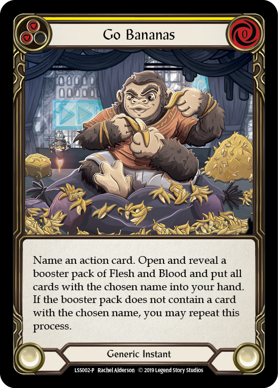 Go Bananas [LSS002-P] (Promo)  1st Edition Rainbow Foil | Gam3 Escape