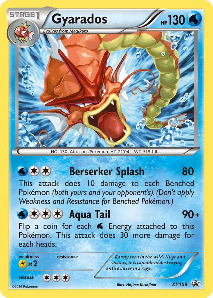 Gyarados (XY109) [XY: Black Star Promos] | Gam3 Escape