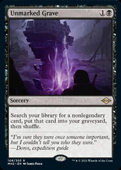 Unmarked Grave [Modern Horizons 2] | Gam3 Escape