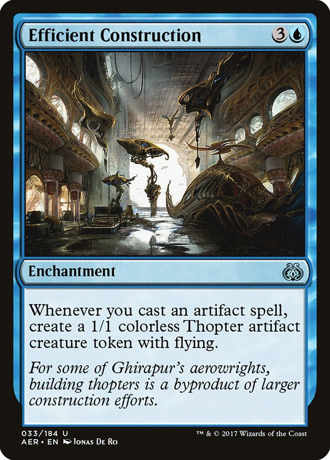 Efficient Construction [Aether Revolt] | Gam3 Escape