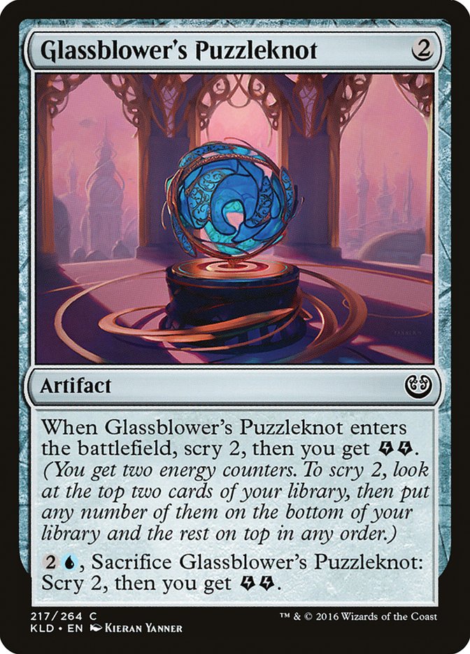 Glassblower's Puzzleknot [Kaladesh] | Gam3 Escape