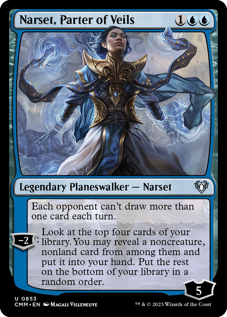 Narset, Parter of Veils [Commander Masters] | Gam3 Escape