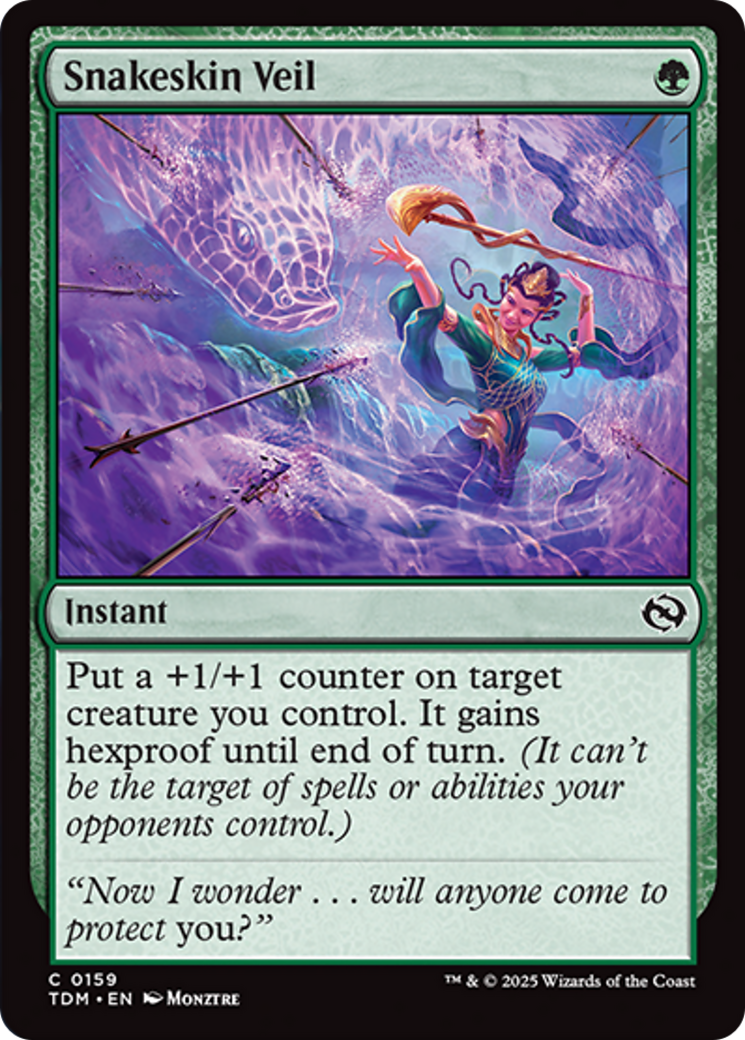 Snakeskin Veil [Tarkir: Dragonstorm] | Gam3 Escape