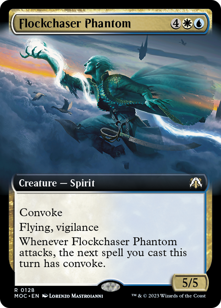 Flockchaser Phantom (Extended Art) [March of the Machine Commander] | Gam3 Escape