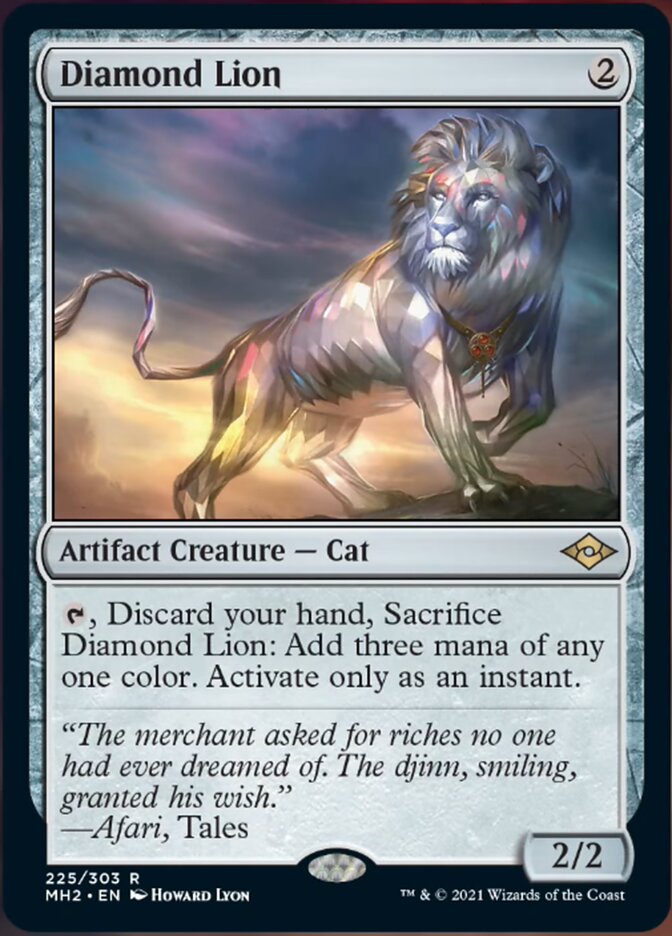 Diamond Lion [Modern Horizons 2] | Gam3 Escape