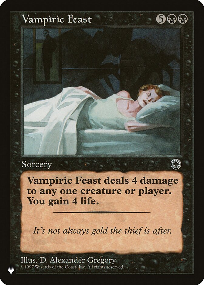 Vampiric Feast [The List] | Gam3 Escape