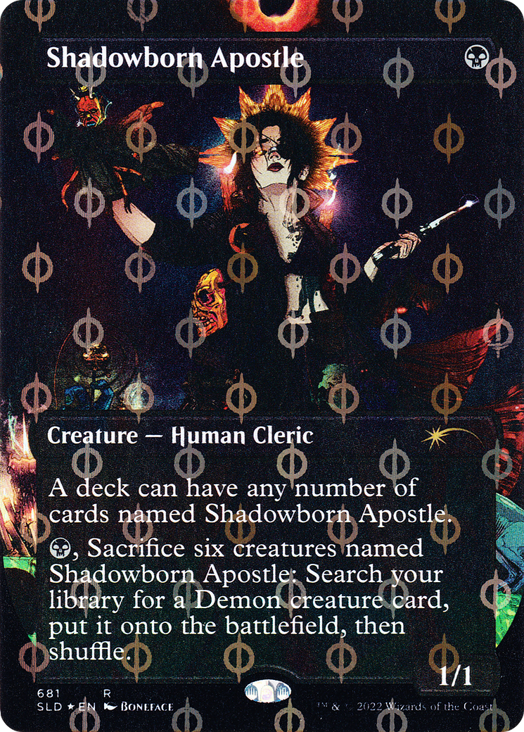 Shadowborn Apostle (681) (Step-and-Compleat Foil) [Secret Lair Drop Promos] | Gam3 Escape