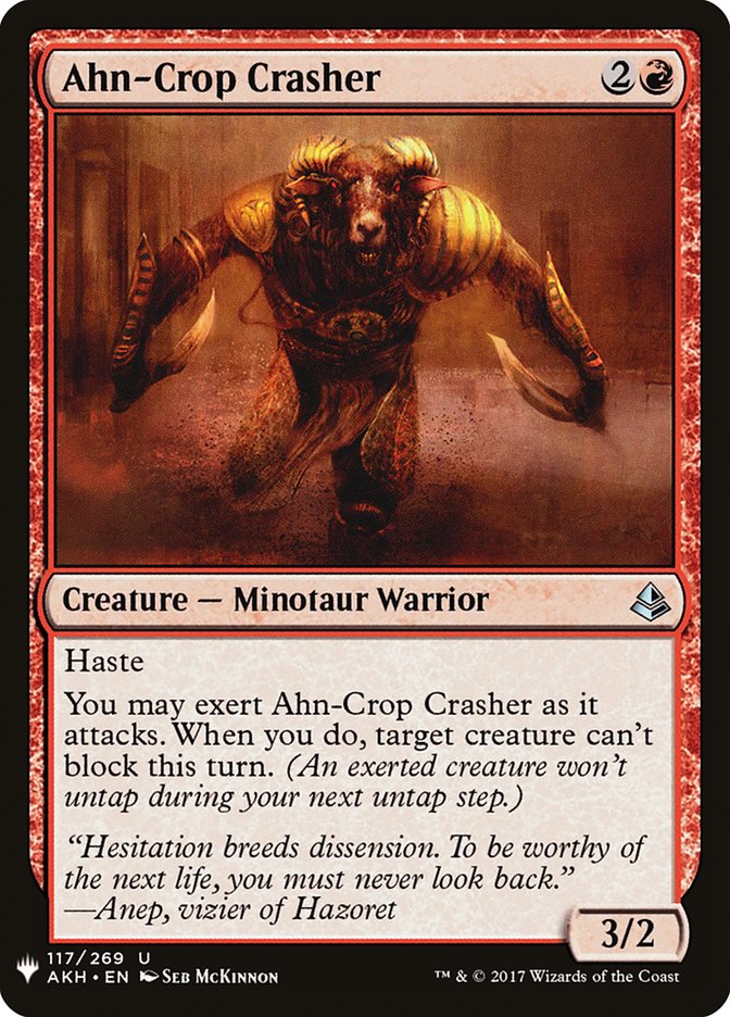 Ahn-Crop Crasher [Mystery Booster] | Gam3 Escape