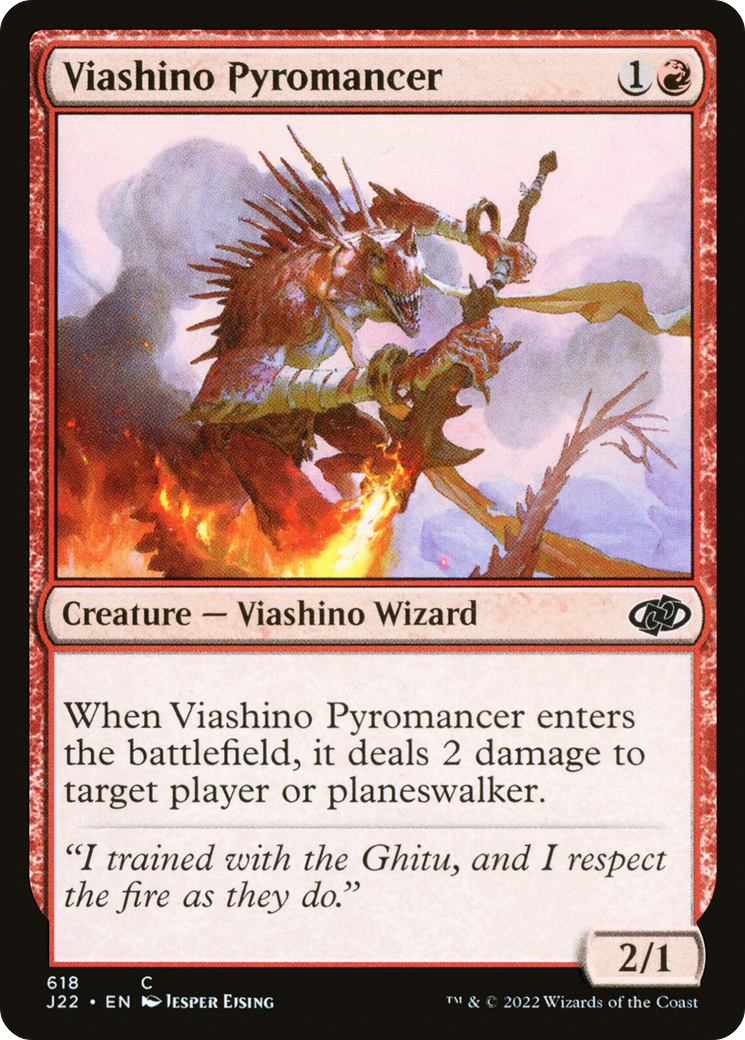 Viashino Pyromancer [Jumpstart 2022] | Gam3 Escape
